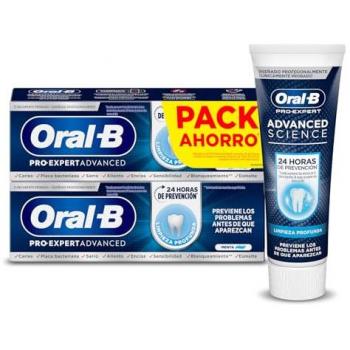 Oral-B Pro-Expert Limpieza Profunda Pasta Dentífrica, Pack Ahorro 2x75 ml
