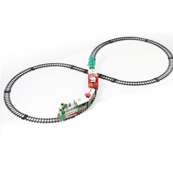 Navidad sobre Rieles: Tren 39 Piezas con Iluminación
