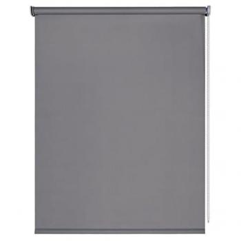 Estor enrollable blackout gris 140x250