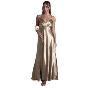Tie‑Back Detail Golden Max Bride Gown – Coast Style, Size 14