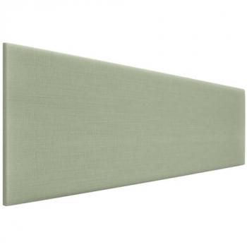 Cabecero Tapizado de Lino Natural Verde 145x50cm para Camas 120/135/140