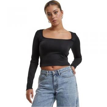 Top femenino de tirantes y mangas largas Urban Classics