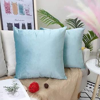 Luxury Velvet Sofa Pillowcase – 40x40cm – Kaleidoscope Design