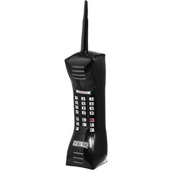 Riesengummi-Phone Schwarz – 77 cm Aufpusten‑Mode