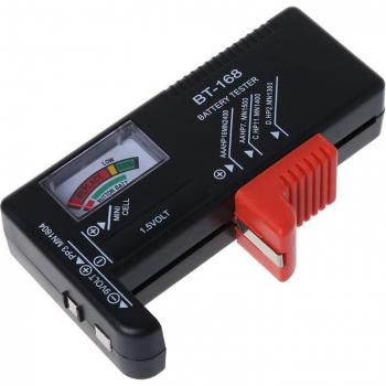 Verificador de Baterías AA, AAA, C, D y 9V