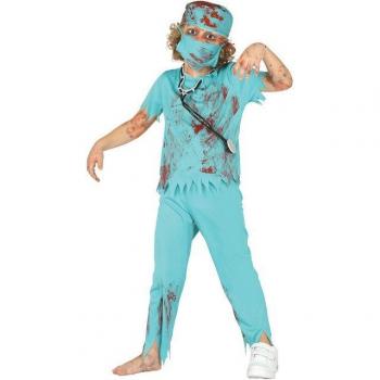 Vestimenta de Cirujano Zombi Kids Talla 5/6