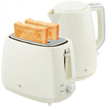 Dual‑Action 1.7 L Fast‑Boil Kettle & 2‑Slice Toaster, Seven Browning Levels