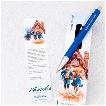 Bolígrafo Inoxcrom Gel Books Hansel y Gretel