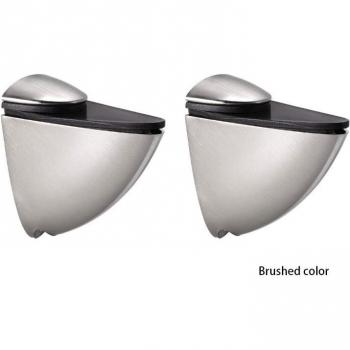 Fixation murale adaptable à étagères 3–33 mm – pince zinc solide (paquet de 2)