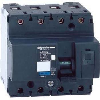Disjoncteur Schneider 18658 NG125n 80A 4P 25kA