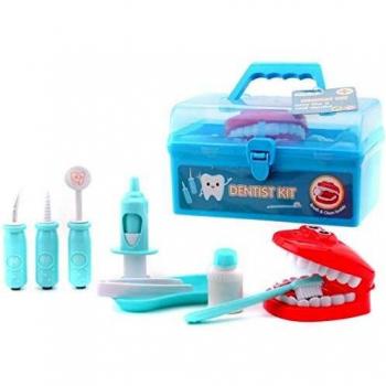 JohnToy Dental Care Spielzeug, 9-teilig im Koffer