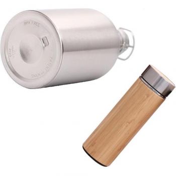 Fiole vide en acier inoxydable 500Ml