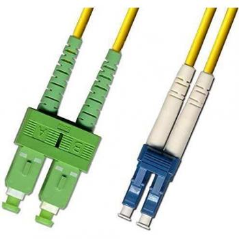 MicroConnect SC/APC-LC/UPC 0,5m 9/125 OS2 (0.50 m), Netzwerkkabel
