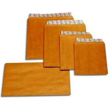 Pochettes en papier kraft auto-adhésive sans fenêtre