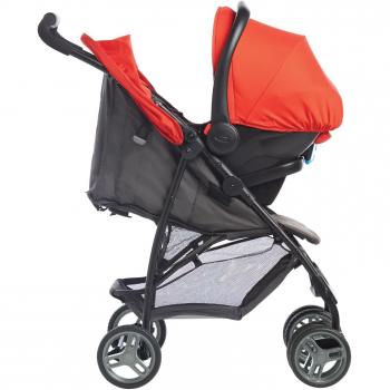 Graco LiteRider LX Travel System (Black/Red)