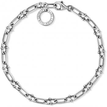 Pulsera Charm de Plata Negra Thomas Sabo