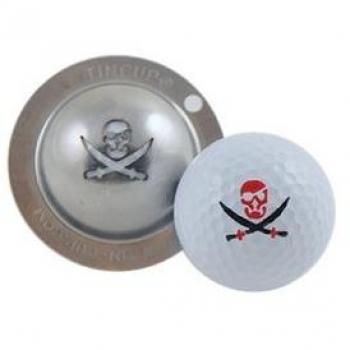 Tin-Cup Unisex Adult Fire In The Hole Golf Ball Marker