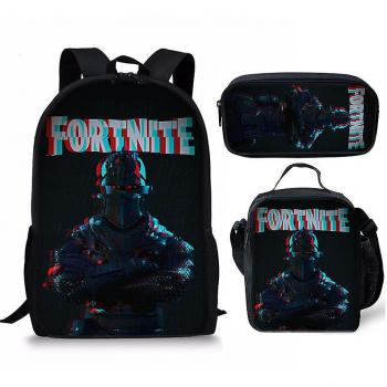 Mochila y estuche Fortnite para niños