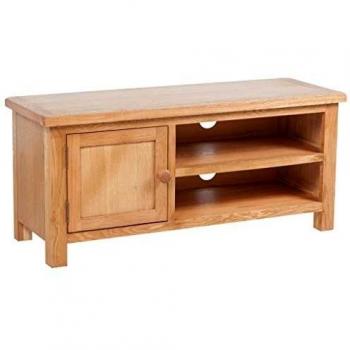 VidaXL 103x36x46 cm Oak Wood TV Stand