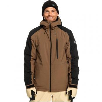 Quiksilver Chaqueta Mission Block Marrón