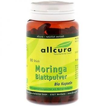 Moringa Blattpulver Kapseln 90stk