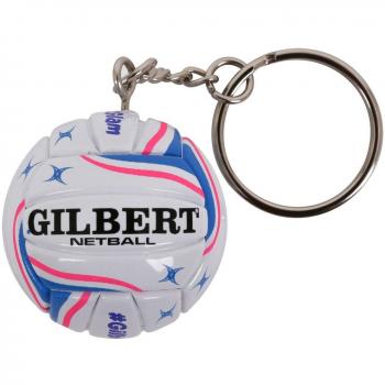 Gilbert Netball Keyring – Classic Pink
