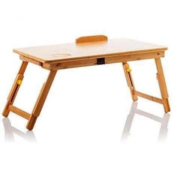 InnovaGoods Klappbarer Bambus Beistelltisch Lapwood