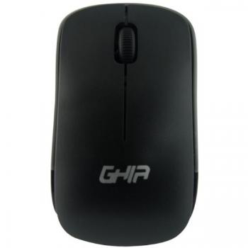 Ghia Mouse Inalámbrico GM400NG Color Negro/Gris