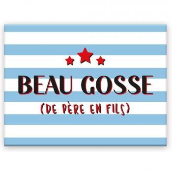 8x6 Blue Gem Magnet