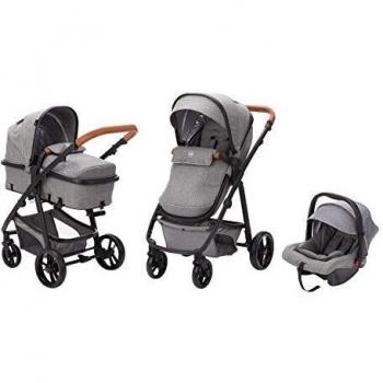 Passeggino 3 in 1 Panther Elite Grigio Melange