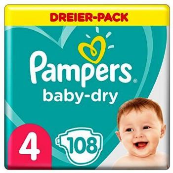 Pampers Baby‑Dry 9–14 kg 12 Ore 4 A