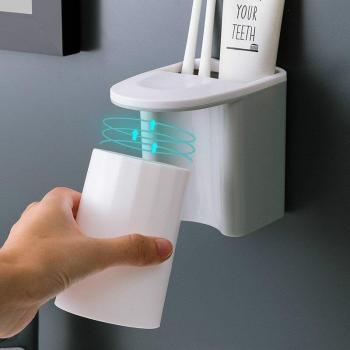 Wall‑Mate Toothbrush & Paste Hub