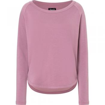 Super Natural Frauen Everyday Crew Langarm Rose XL