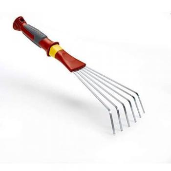 Outils Wolf | Petit balai à main à dents plates et revêtement grip anti-dérapant | LDK