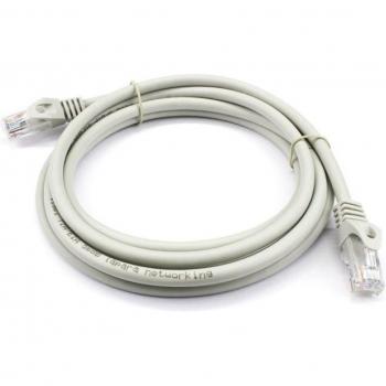Cable de Red RJ45 Cat 6 UTP 1 m – 24 AWG – Gris, LSZH