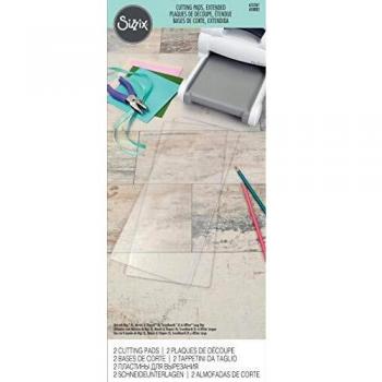 Sizzix 655267 Tapis de Découpe, Gris, 15.88 x 37.15 x 0.32 cm