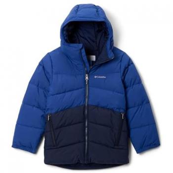 Youth Arctic Blast II Snow Pro Jacket – Columbia, Mountain Blue & Collegiate Navy, Size L