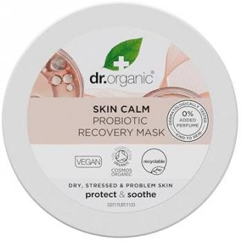 Máscara Facial Hidratante Recuperadora Probiotica Dr. Organic Skin Calm 100ml