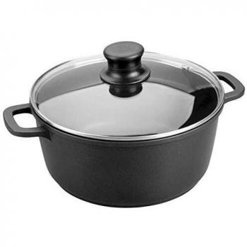 Casserole Alu Cast 30 cm avec couvercle en cristal de LACOR, modèle 25831