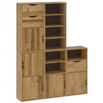 Side Cabinet Collection: 5 Units, ODDA Pine – VidaXL 40x24x79 cm