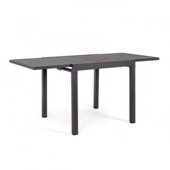 Tavolo allungabile Pelagius 83-166x80 antracite yk13