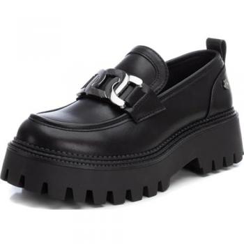 Scarpe Xti 143432 Mocassini Donna Platform con Accessorio Nero EU 36