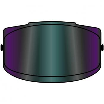 Visiera Iridium Airoh GP / GP5 / GP550, specchiata