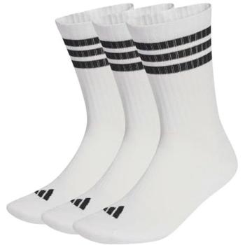 Set di Calze Athletic Adidas 3-Stripes in Bianco e Nero – 3 Paia