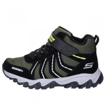 Botas de Senderismo Skechers Storm Trail para Niños, Color Verde