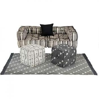 VidaXL Couchbetten-Set 6‑teilig, gestreift