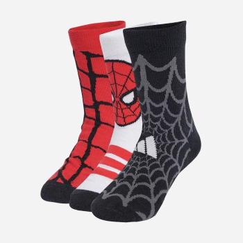 Spiderman Fun Socks pour Enfants, Adidas, Pack 3 paires