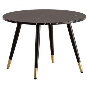 Beistelltisch Couchtisch Wohnling – 60×60×41 cm, Marmoroptik