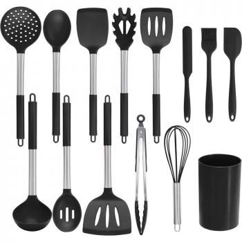 Accessoires de cuisine en silicone 14 pièces