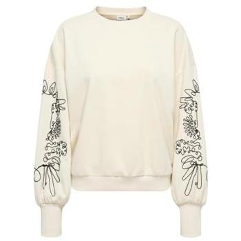 Damen-Only-Brooke L/S O-Neck Sweatshirt – 60% Baumwolle, 40% Polyester